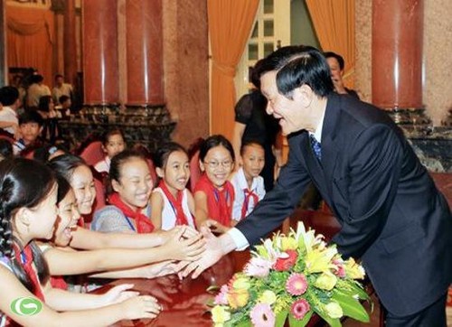 Lettre du président Truong Tan Sang aux enfants à l’occasion de la fête de la mi-automne - ảnh 1